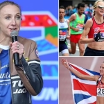 Radcliffe Earns Six Star Medal at Boston Marathon