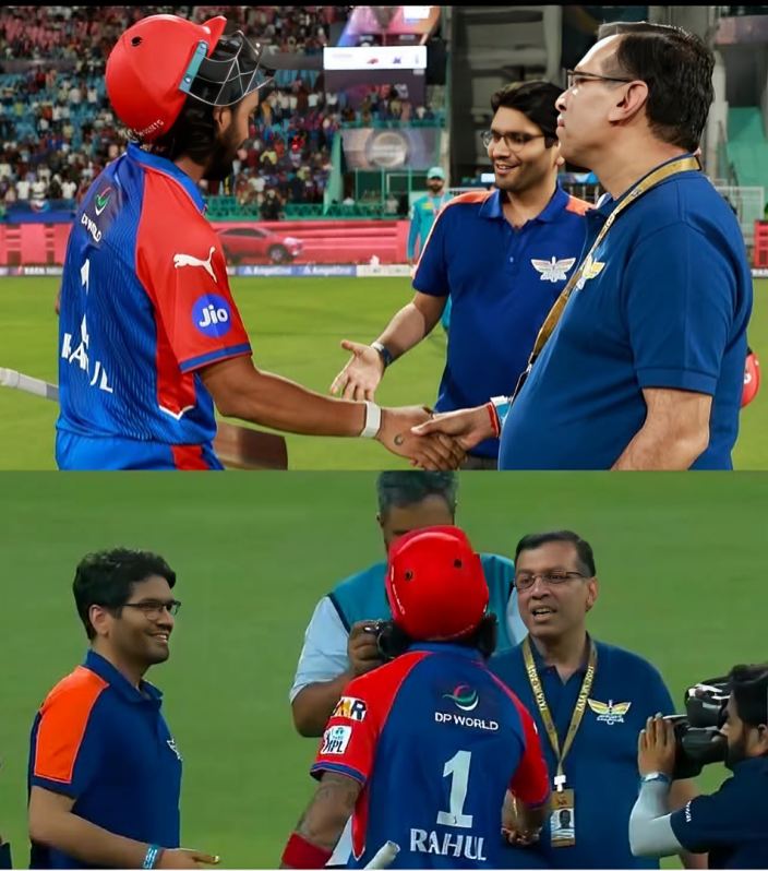 IPL 2025 Drama Did KL Rahul Just Ignore Sanjiv Goenka? That Handshake Says It All!