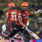 Hyderabad dismissed Chennai for just 154 runs