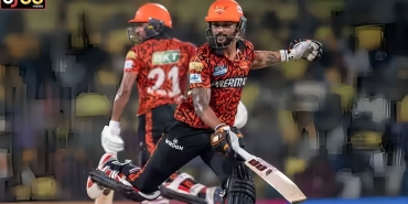 Hyderabad dismissed Chennai for just 154 runs