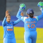 India Beats South Africa by 15 Runs Thanks to Rana’s Wickets and Pratika’s Batting