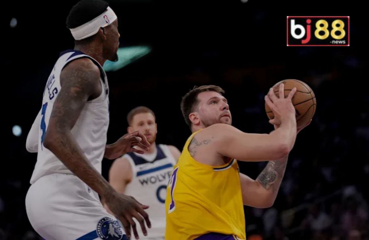 NBA playoffs Lakers Beat Timberwolves in a Rough Game 2