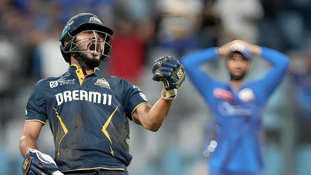 IPL Gujarat Titans Beat Mumbai Indians to Go Top of the Table