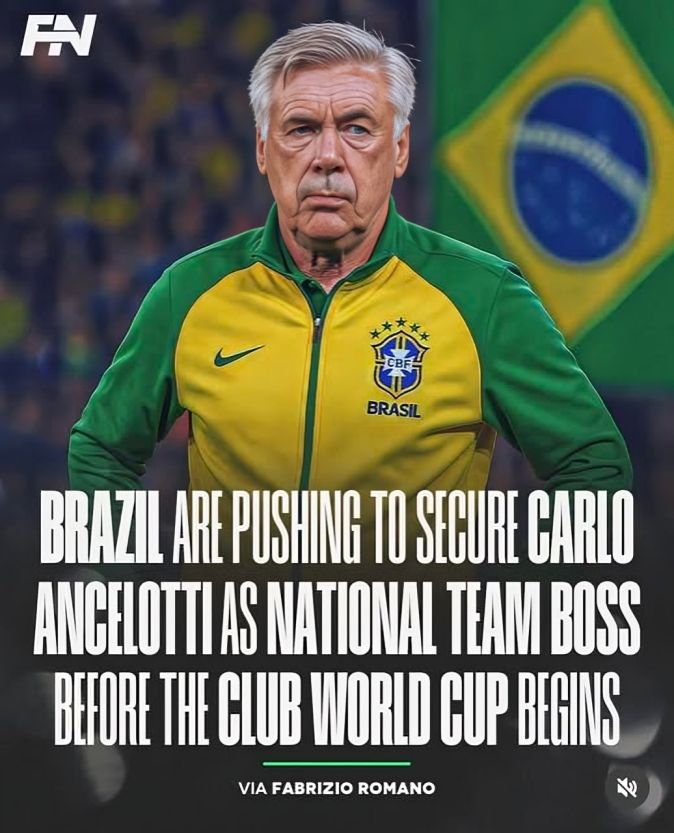 Brazil Wants Carlo Ancelotti