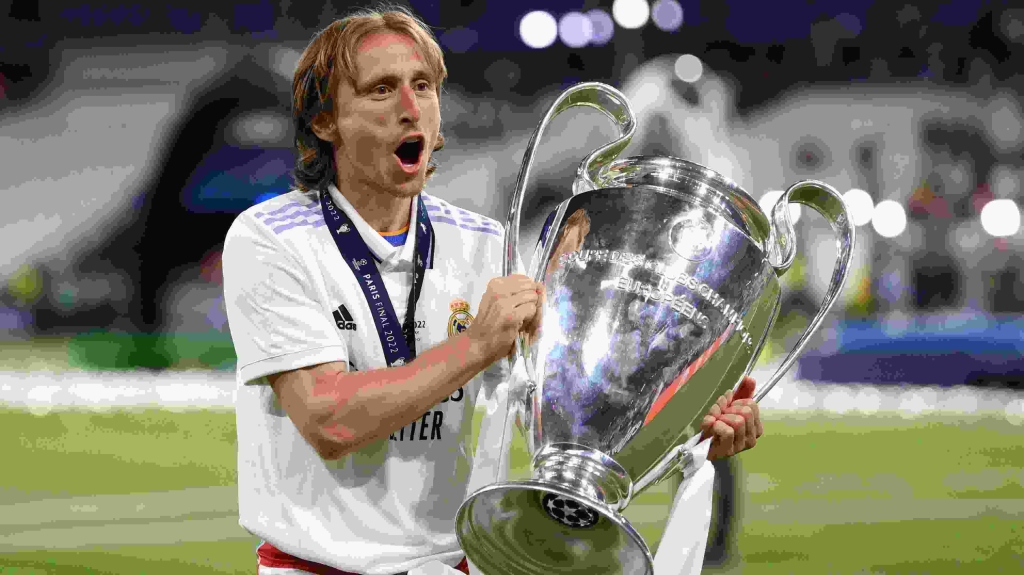 Modric Says Goodbye to Real Madrid