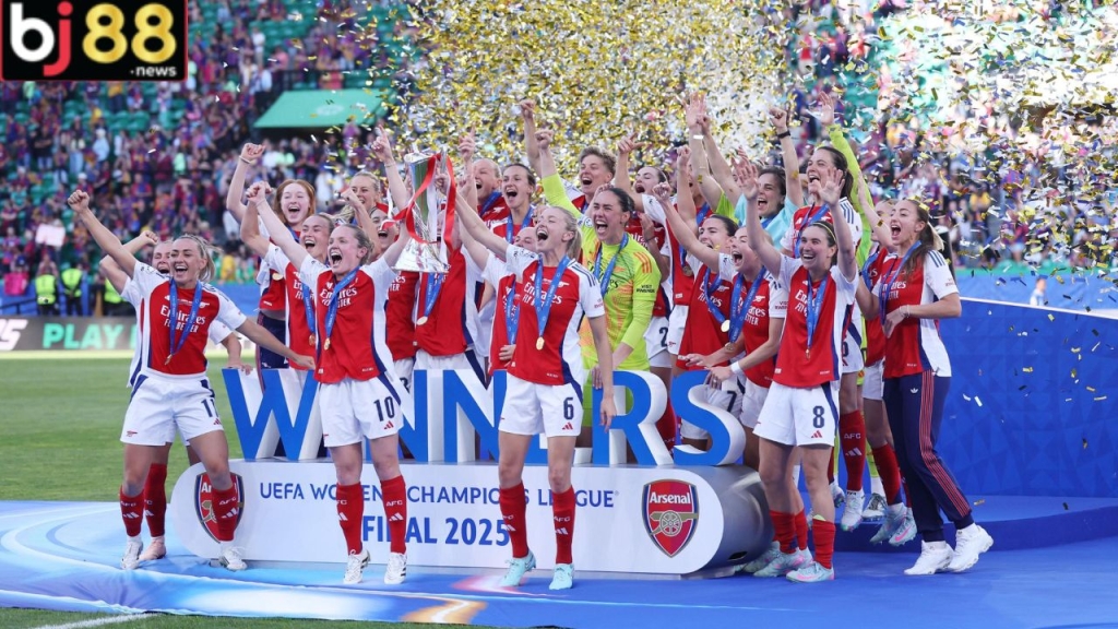 Arsenal Women Stun Barcelona to Win First Champions League in 18 Years