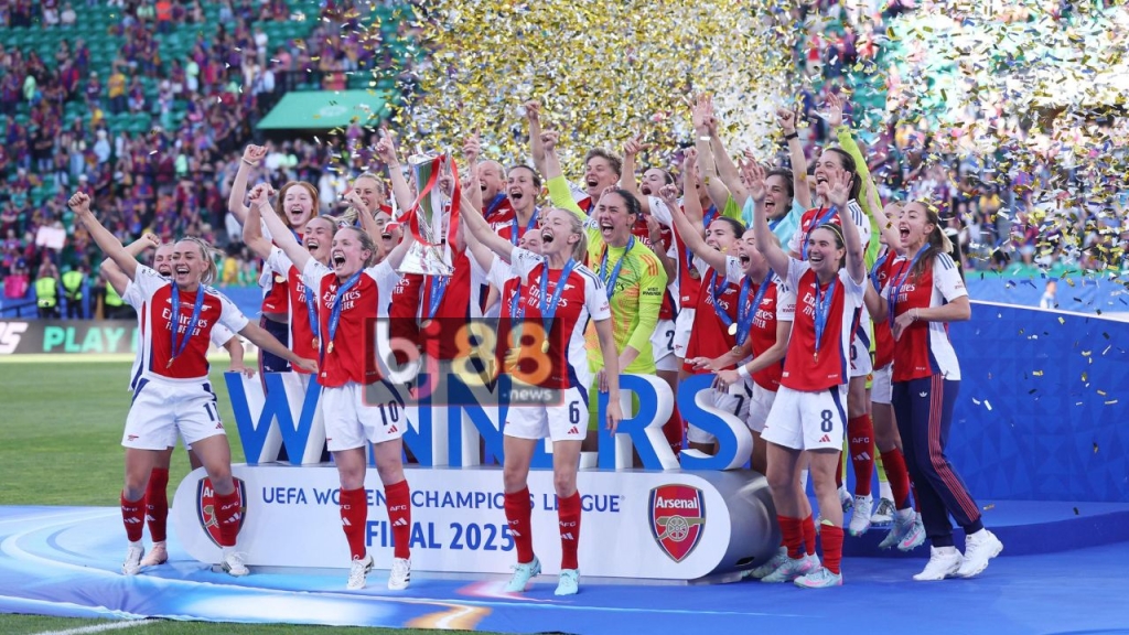 Arsenal Women Stun Barcelona to Win First Champions League in 18 Years