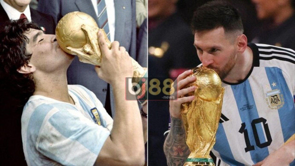 Argentina Coach Says Who’s the Best Ever Messi or Maradona?