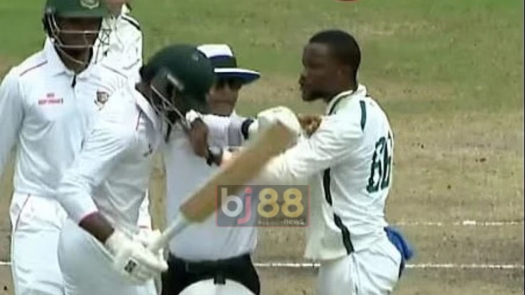 South African Players Clash with Ripon Mondal on the Field!