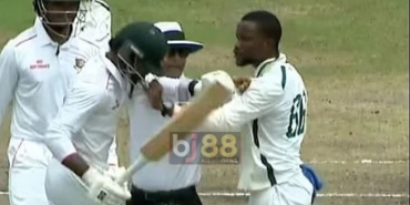 South African Players Clash with Ripon Mondal on the Field!