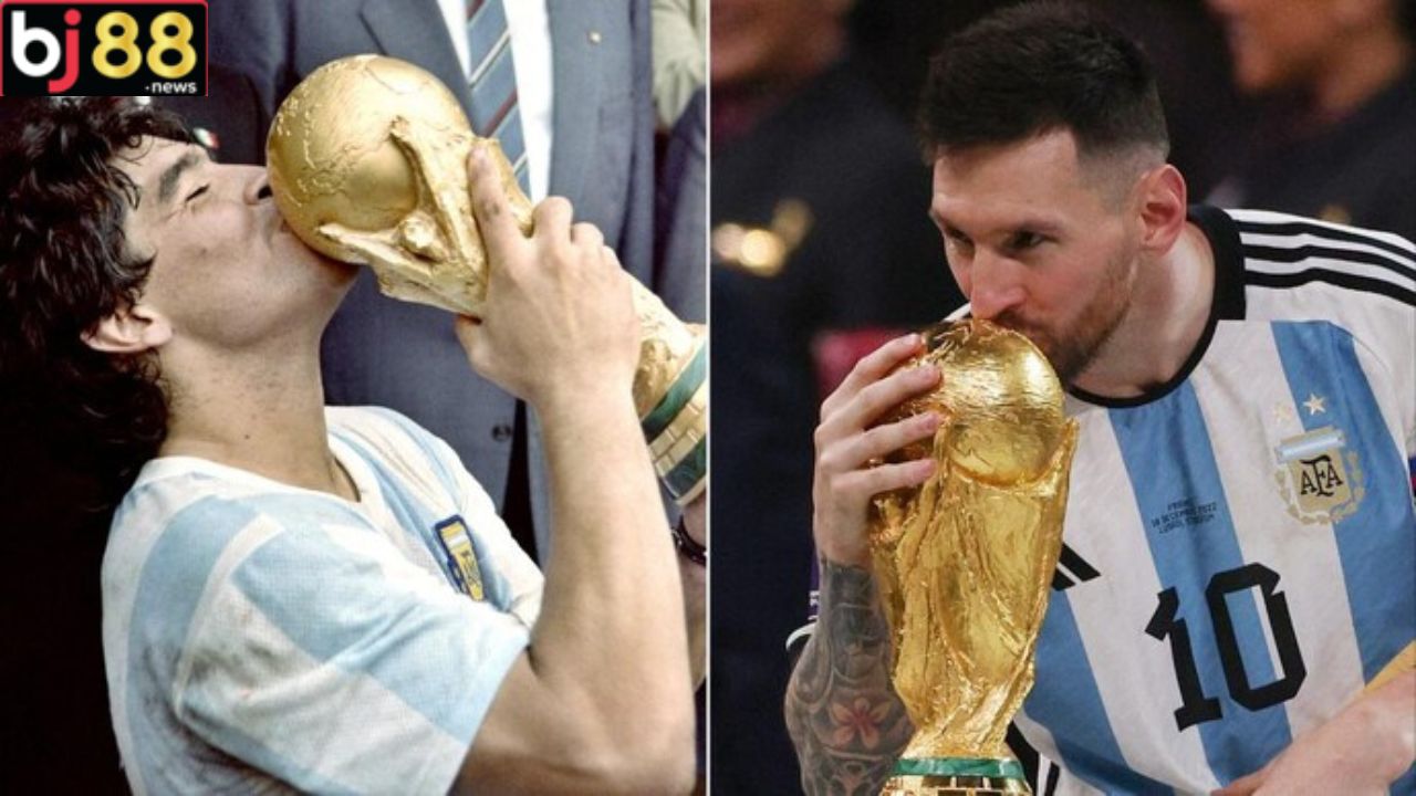 Argentina Coach Says Who’s the Best Ever Messi or Maradona?
