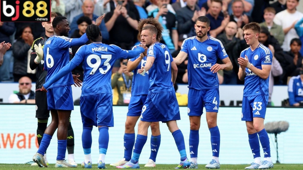 Farewell Goal from Vardy Helps Leicester Beat Ipswich 2-0!