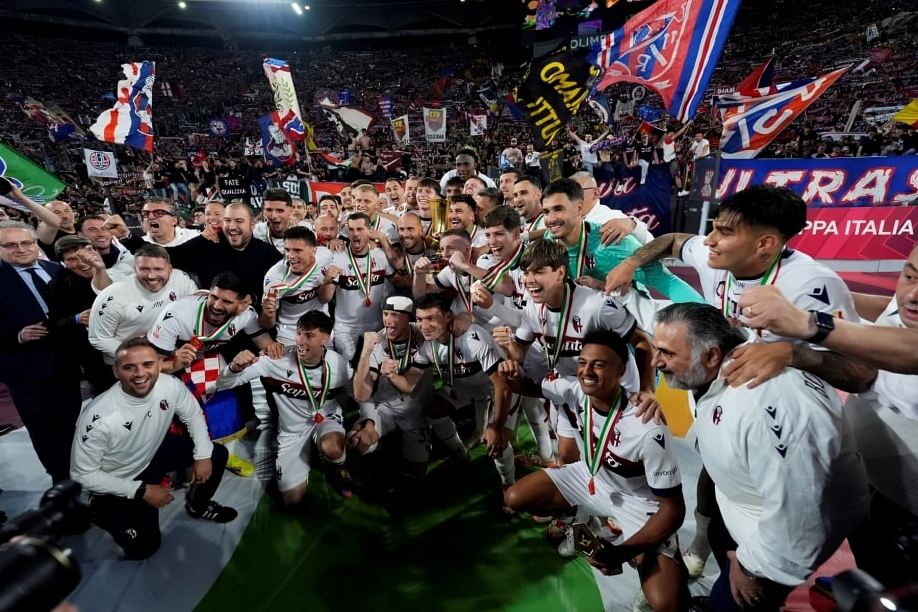 Fans and Players Celebrate Together