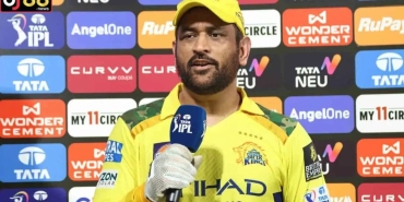 IPL: Dhoni Blames Himself After CSK Loss