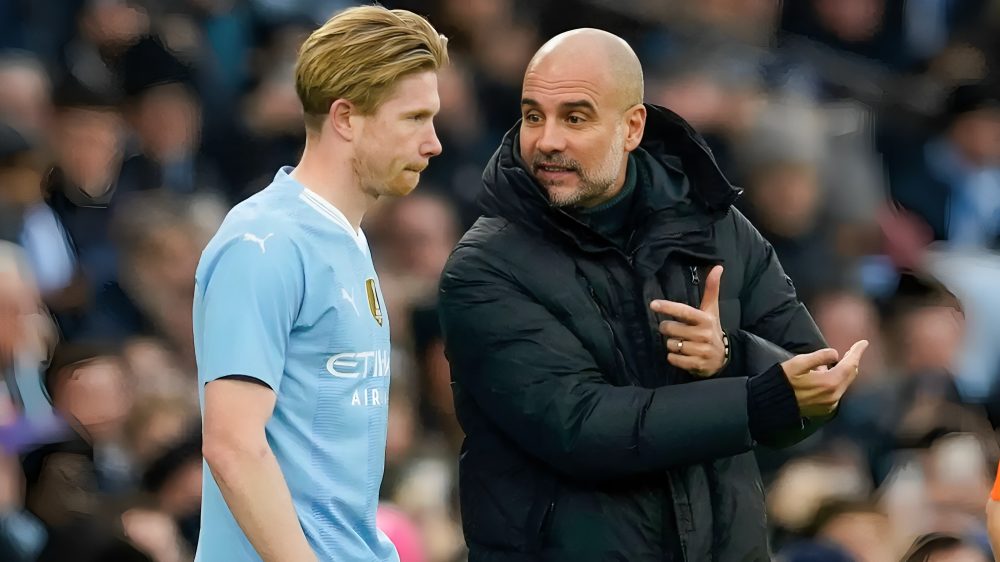 Pep Guardiola Praises De Bruyne