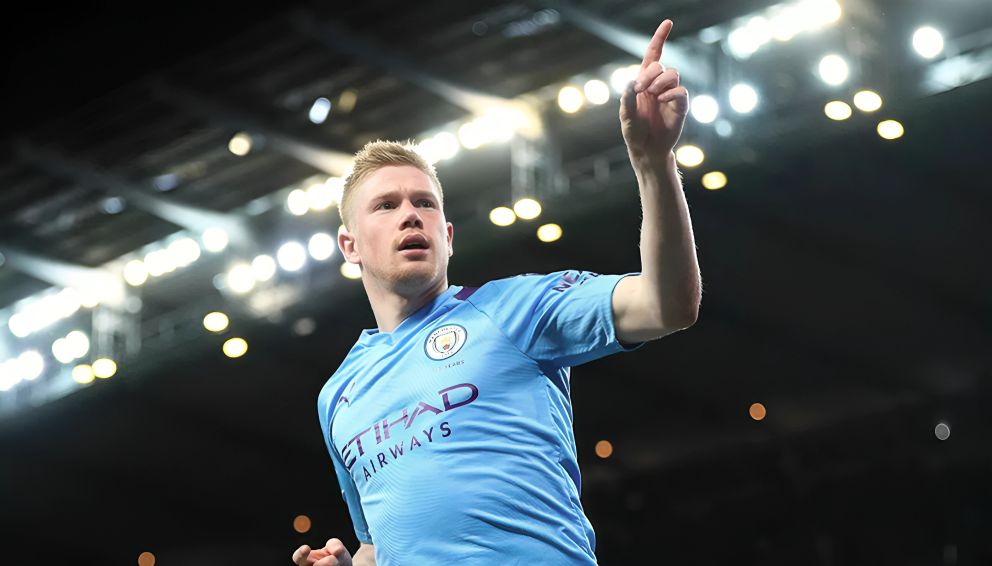 Manchester City De Bruyne Shines Again for Manchester City
