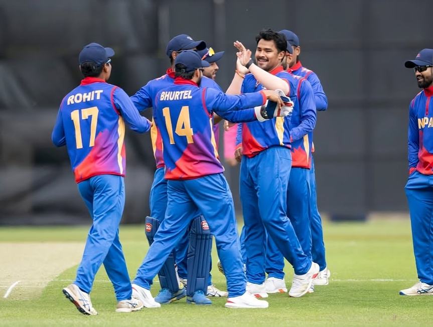 Nepal Falls Just Short in a Thrilling ODI Match